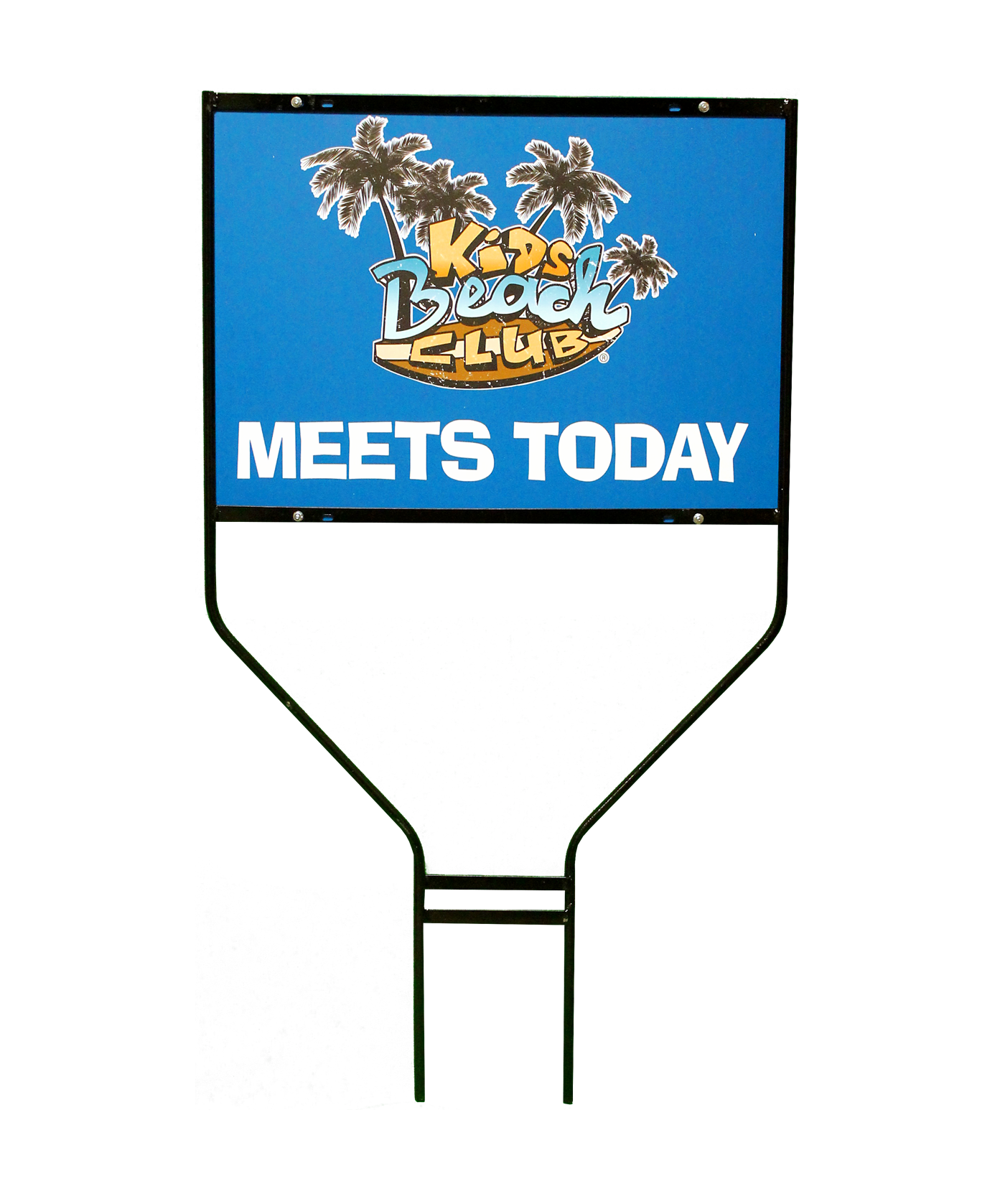 Beach Club Yard Sign
